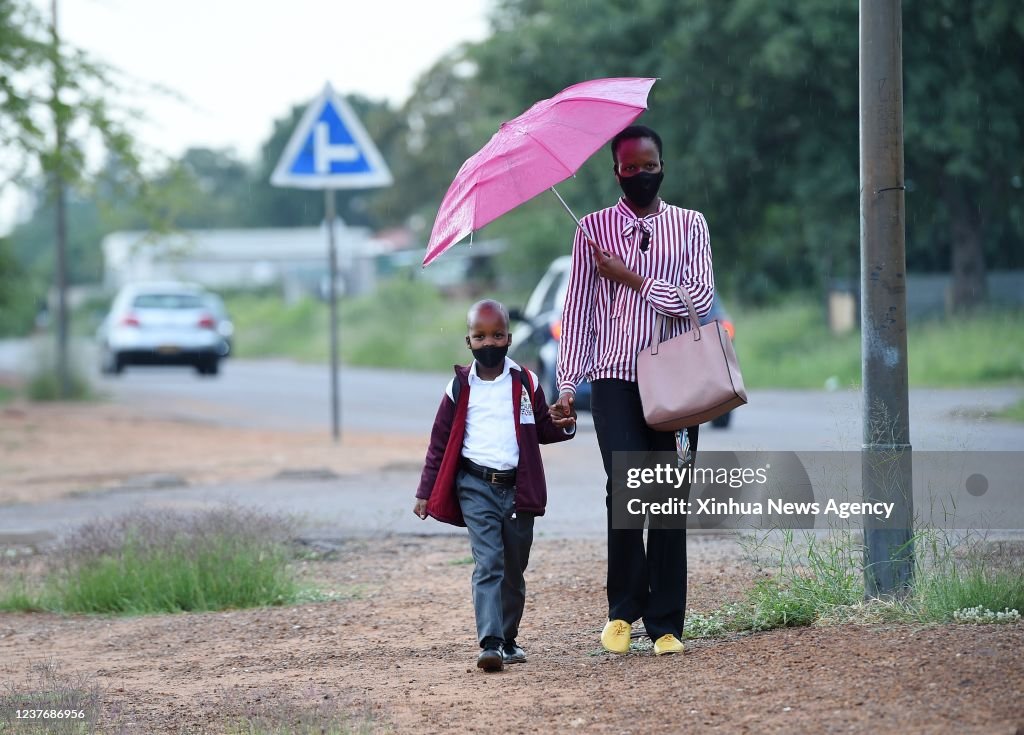 BOTSWANA-GABORONE-SCHOOLS-OPENING