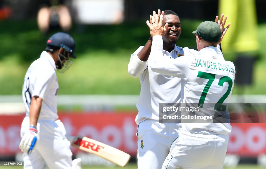 South Africa v India - 3rd Test - Day 3