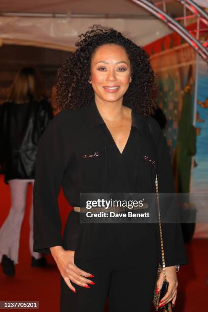 Mel B attends the London Premiere of Cirque de Soleil's "LUZIA" at Royal Albert Hall on January 13, 2022 in London, England.