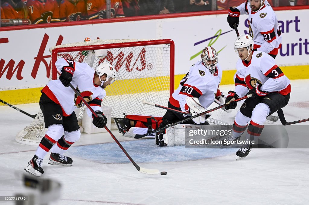NHL: JAN 13 Senators at Flames