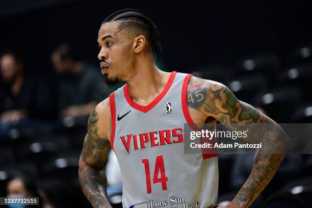 Gerald Green of the Rio Grande Valley Vipers looks on during the game against the South Bay Lakers on January 13, 2022 at UCLA Heath Training Center...