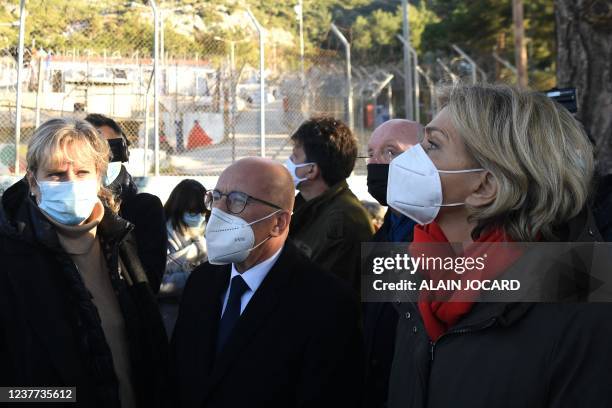 Ile-de-France region President and candidate for the Les Republicains right-wing party for the 2022 French presidential election Valerie Pecresse ,...