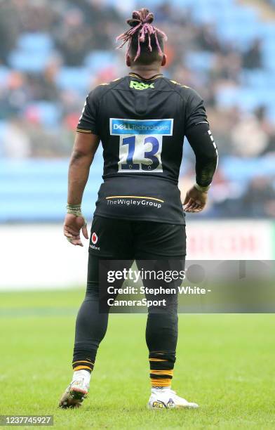 Wasps's Paolo Odogwu during the Heineken Champions Cup match between Wasps and Stade Toulousain at The Coventry Building Society Arena on January 15,...