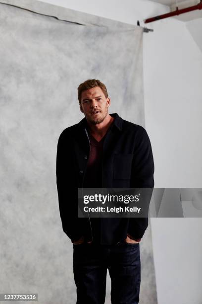 Actor Alan Ritchson is photographed for JON Magazine on December 7, 2021 in Los Angeles, California.