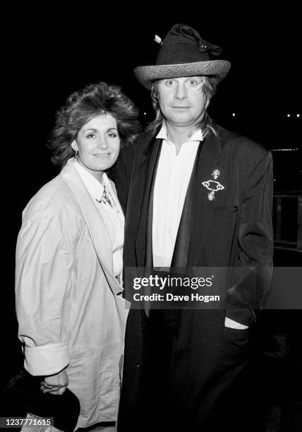 Ozzy Osbourne and wife Sharon Osbourne circa 1985