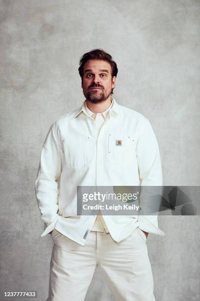 Actor David Harbour is photographed for GQ Magazine on November 26, 2018 in New York, New York.