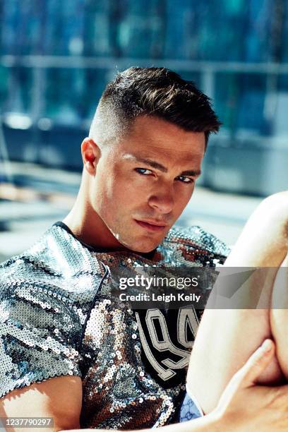 Actor Colton Haynes is photographed for Attitude Magazine on March 10. 2019 in Los Angeles, California.
