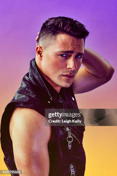 Actor Colton Haynes is photographed for Attitude Magazine on March 10. 2019 in Los Angeles, California.