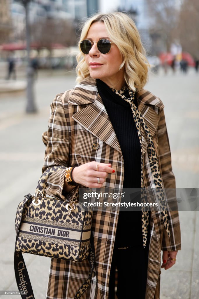 Street Style At Frankfurt Fashion Week January 2022