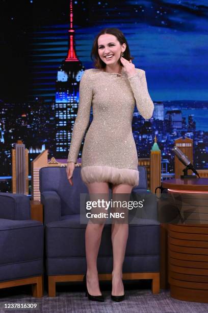 Episode 1586 -- Pictured: Actress Maude Apatow arrives on Tuesday, January 18, 2022 --
