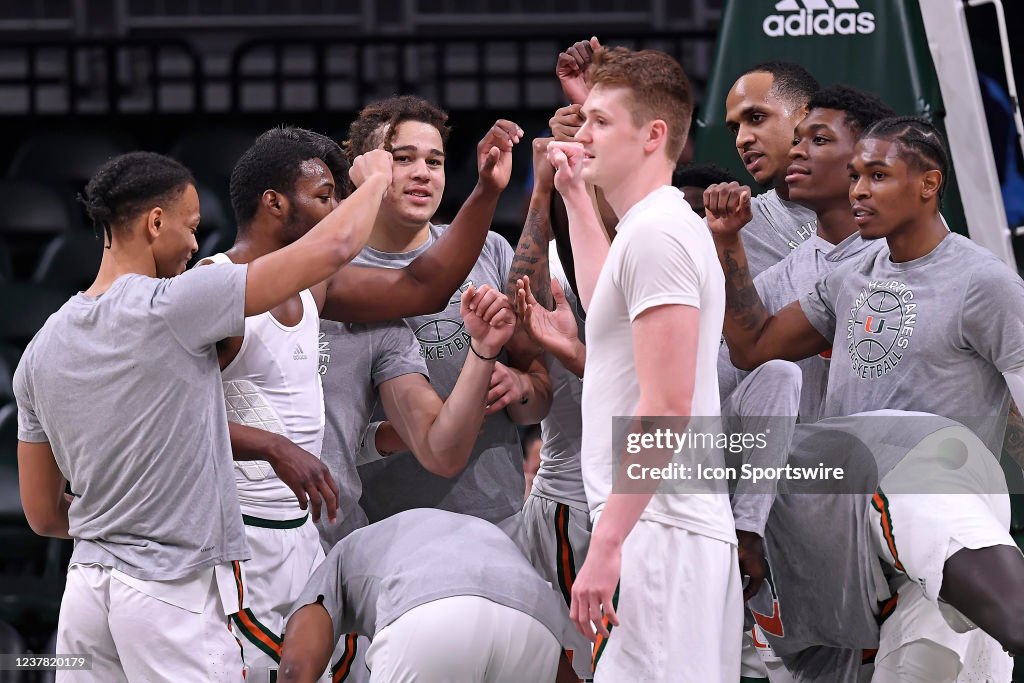 COLLEGE BASKETBALL: JAN 18 North Carolina at Miami