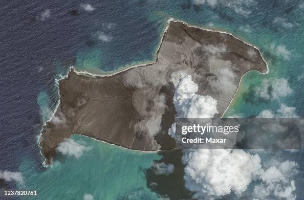 Satellite Images Show Before/After Hunga Tonga-Hunga Ha'apai Volcano Eruption Satellite Images Show Before/After Hunga Tonga-Hunga Ha'apai Volcano Eruption