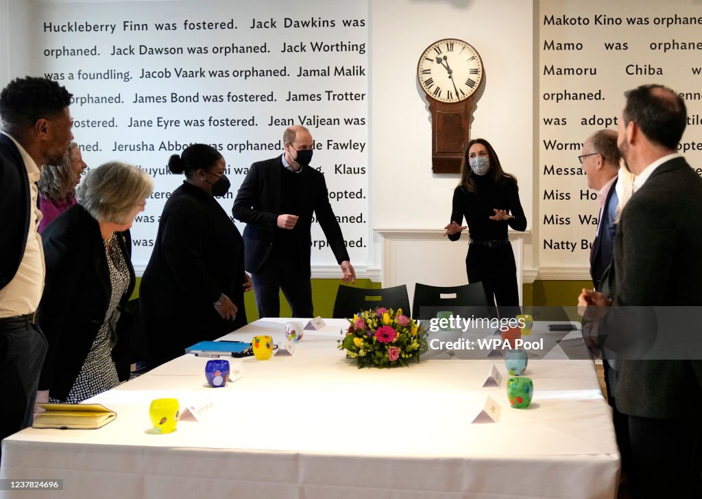 The Duke And Duchess Of Cambridge Visit The Foundling Museum