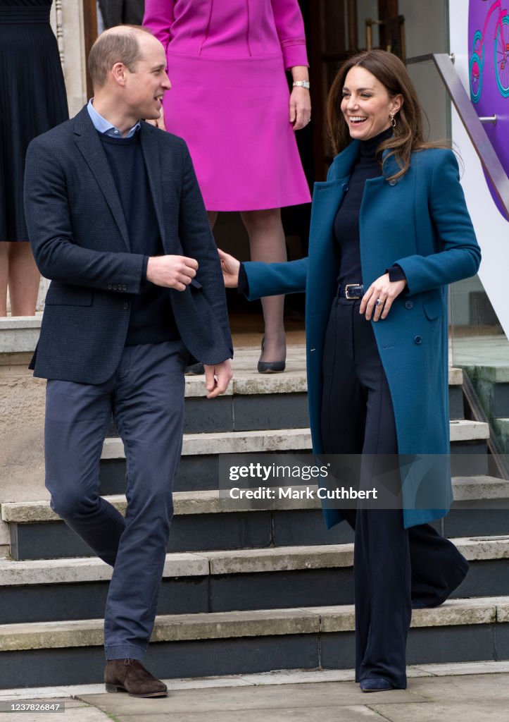 The Duke And Duchess Of Cambridge Visit The Foundling Museum