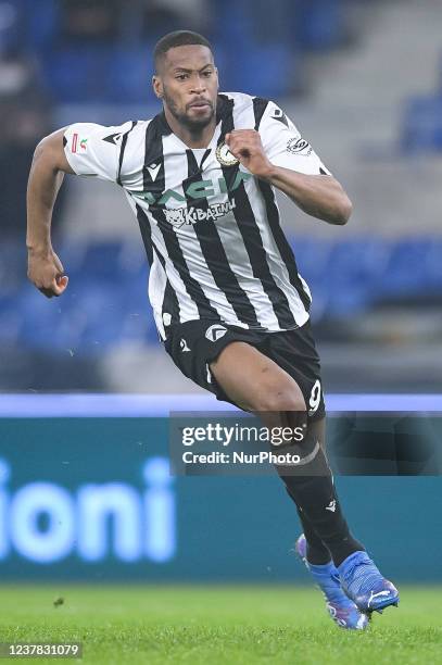 Beto of Udinese Calcio during the Italian Cup match between SS Lazio and Udinese Calcio at Stadio Olimpico, Rome, Italy on 18 January 2022.