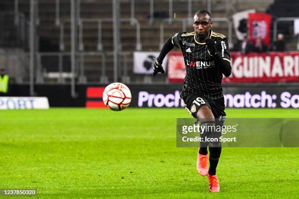 Alassane N'DIAYE during the Ligue 2 BKT match between Amiens and Ajaccio at Stade de la Licorne on January 19, 2022 in Amiens, France. - Photo by...
