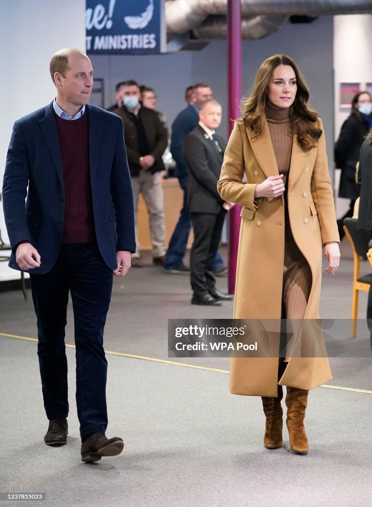 The Duke and Duchess of Cambridge Visit Lancashire