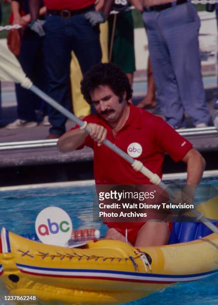 Gabe Kaplan appearing in the ABC tv special 'Battle of the Network Stars IV'.