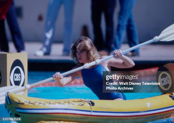 Celebrity appearing in the ABC tv special 'Battle of the Network Stars X'.