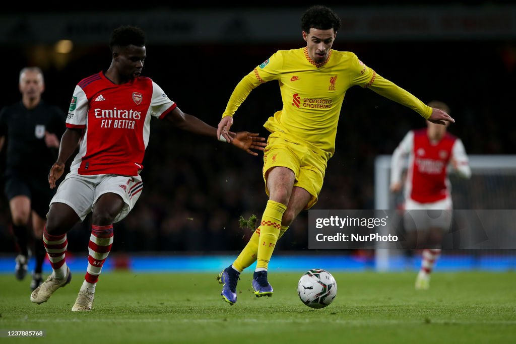 Arsenal v Liverpool - Carabao Cup Semi Final Second Leg