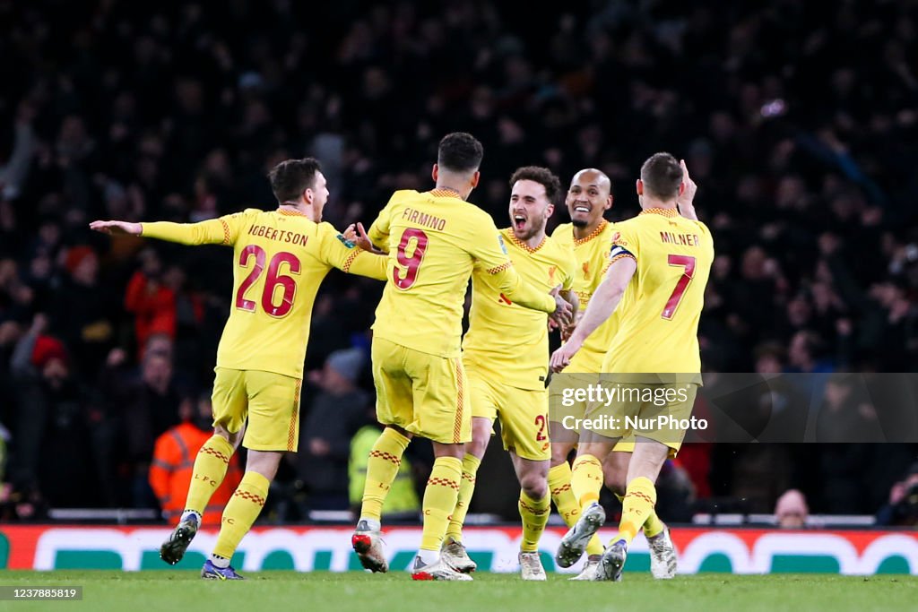 Arsenal v Liverpool - Carabao Cup Semi Final Second Leg