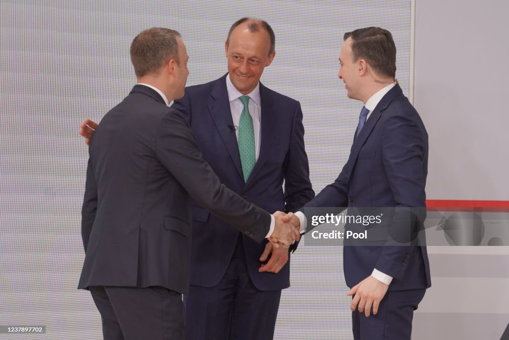 CDU Holds Virtual Party Congress, Elects Friedrich Merz As New Leader