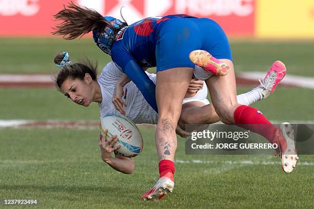 Kayla Farnham Rugby Hsbc World Rugby Womens Sevens Series Photos and Premium High Res ...