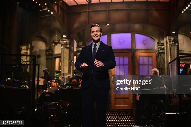 Will Forte, Måneskin Episode 1816 -- Pictured: Host Will Forte during the monologue on Saturday, January 22, 2022 --