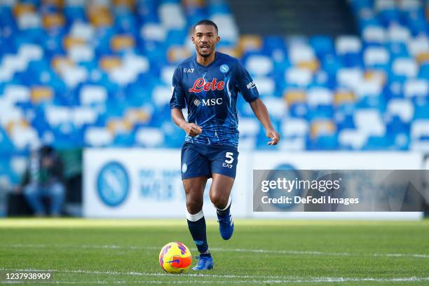 Juan Jesus of Napoli during the Serie A TIM match between Genoa