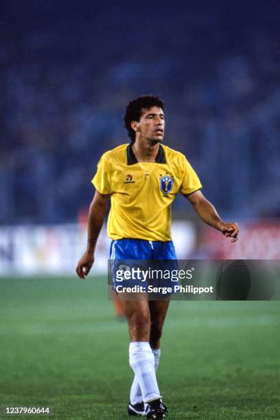 Of Brazil during the FIFA World Cup match between Brazil and Scotland, at Stadio delle Alpi, Turin, Italy on 20th June 1990