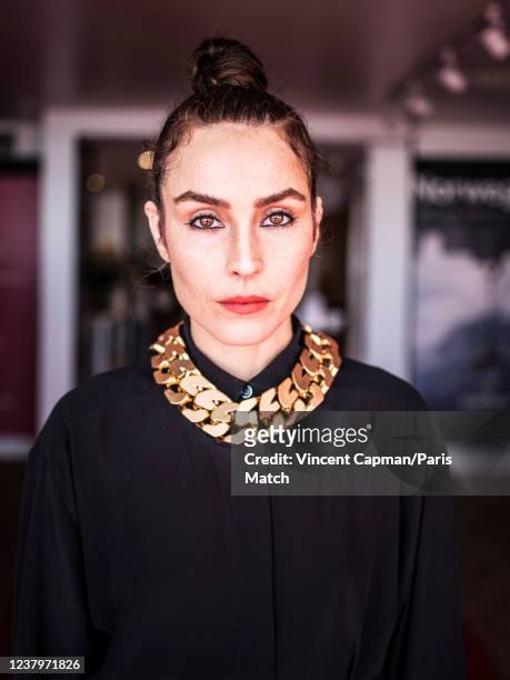 Actor Noomi Rapace is photographed for Paris Match at the 74th Cannes film festival 2021 on July 11, 2021 in Cannes, France.