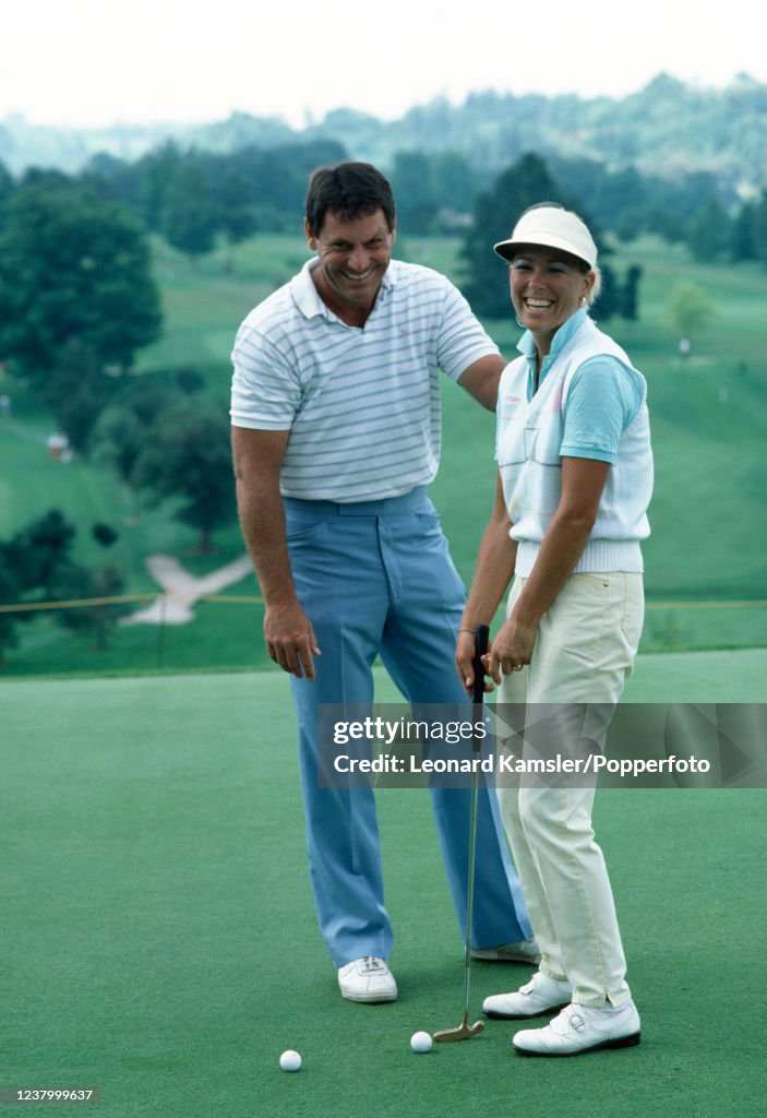 Rick Rarick Facebook American professional golfer Cindy Rarick with her caddy and husband ...