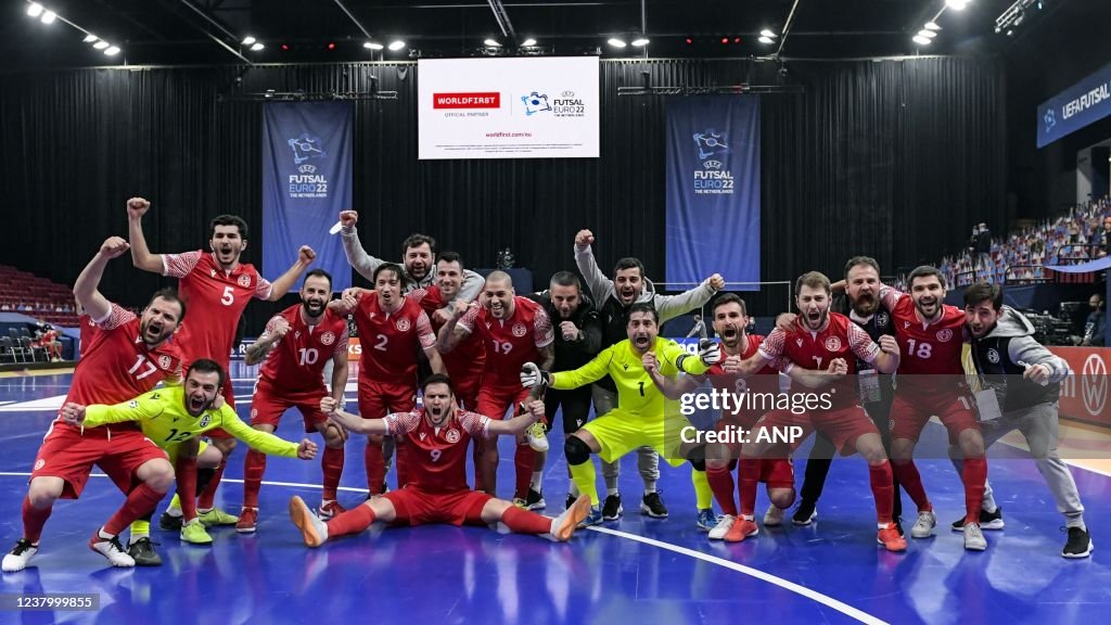 UEFA Futsal EURO 2022 - Netherlands"Bosnia-Herzegovina Futsal v Georgia Futsal"