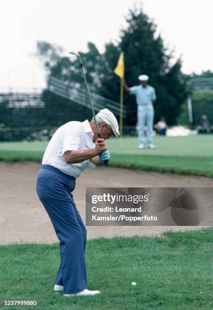 American professional golfer Gay Brewer circa 1986.