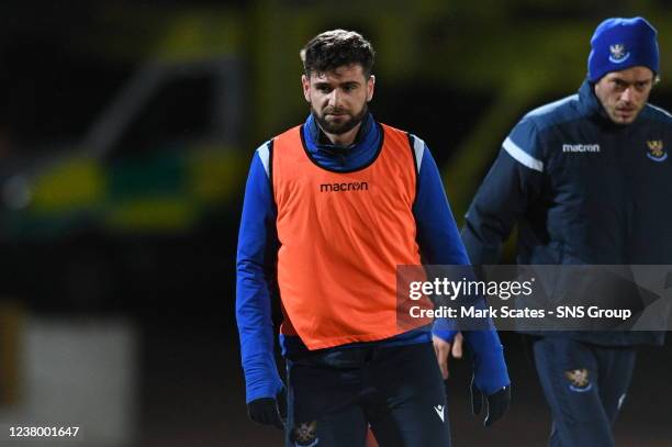 St Johnstone's Nadir Ciftci during a cinch Premiership match between St Johnstone and Dundee at McDiarmid Park , on January 26 in Perth, Scotland.