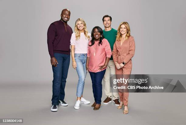 Akbar Gbajabiamila, Amanda Kloots, Sheryl Underwood, Jerry OConnell & Natalie Morales hosts of the CBS daytime series THE TALK, scheduled to air on...