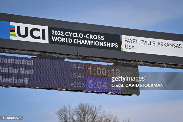 Illustration picture shows the track pictured ahead of the world championships cyclocross cycling, in Fayetteville, Arkansas, USA, Wednesday 26...