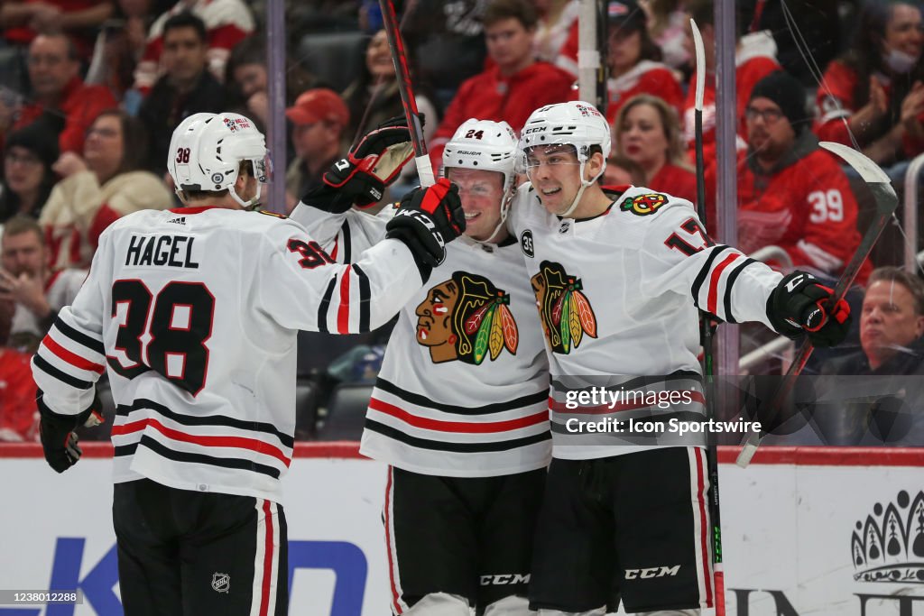 NHL: JAN 26 Blackhawks at Red Wings