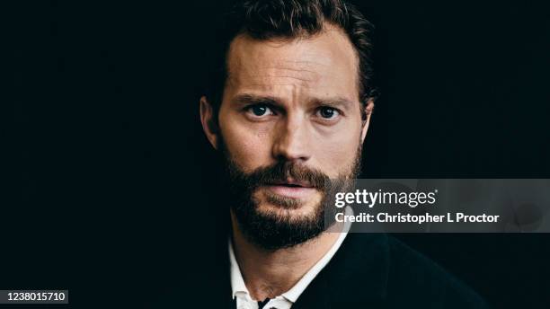 Actor Jamie Dornan is photographed for the Los Angeles Times on October 11, 2021 in London, England.