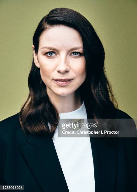 Actor Caitriona Balfe is photographed for the Los Angeles Times on October 11, 2021 in London, England.