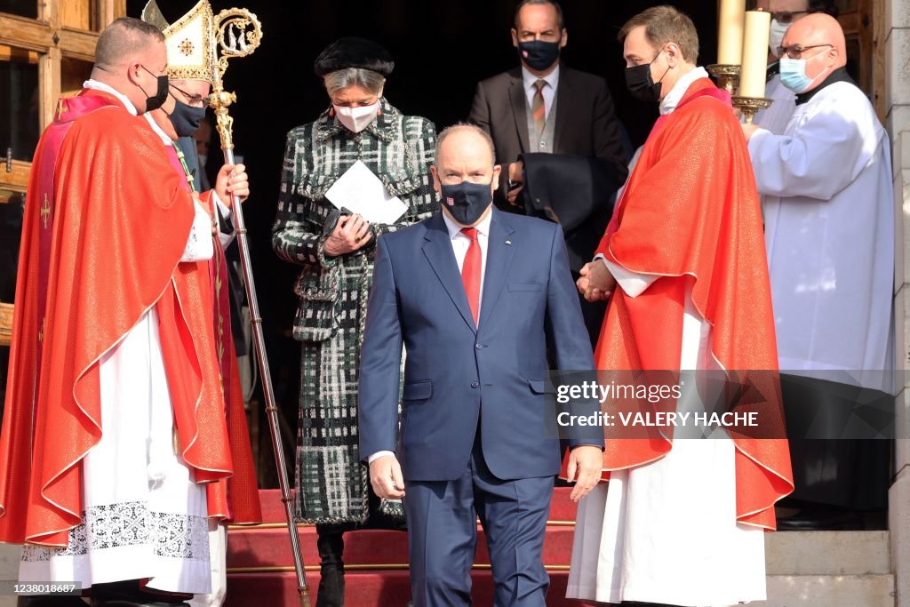 MONACO-ROYALS-RELIGION