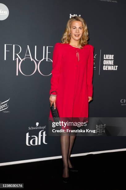 Linda Teuteberg during the Frauen100 at Hotel De Rome on January 27, 2022 in Berlin, Germany.