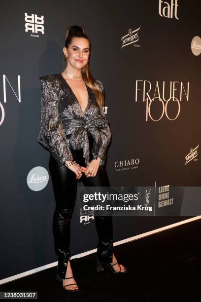 Ines Anioli during the Frauen100 at Hotel De Rome on January 27, 2022 in Berlin, Germany.