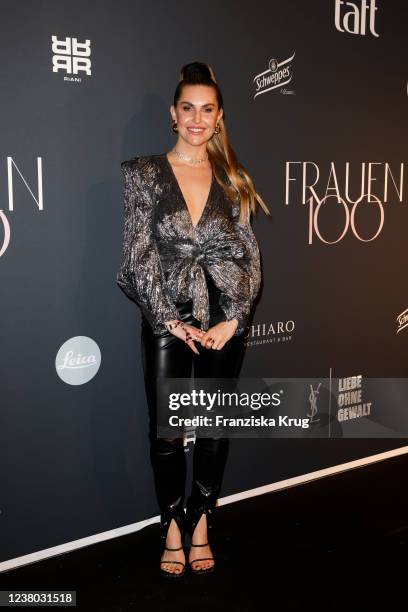 Ines Anioli during the Frauen100 at Hotel De Rome on January 27, 2022 in Berlin, Germany.