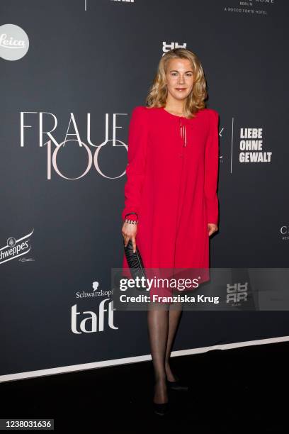 Linda Teuteberg during the Frauen100 at Hotel De Rome on January 27, 2022 in Berlin, Germany.