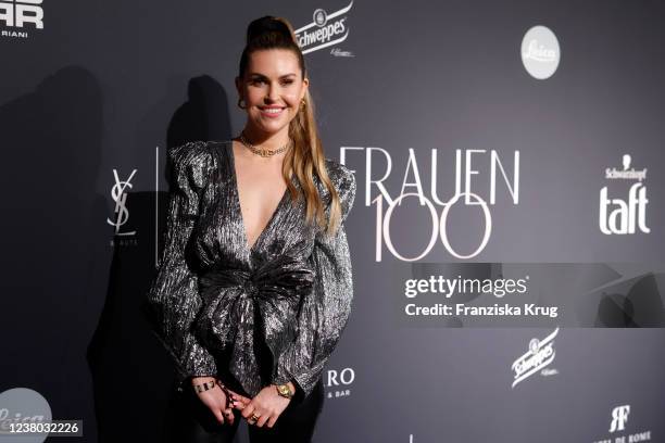 Ines Anioli during the Frauen100 at Hotel De Rome on January 27, 2022 in Berlin, Germany.