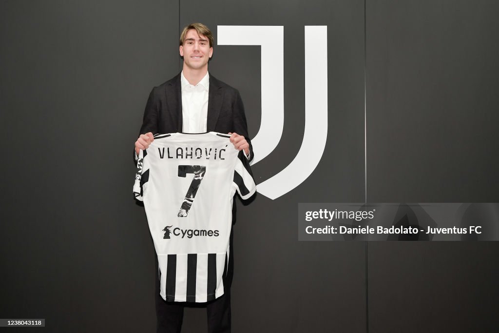 Juventus Unveil New Signing Dusan Vlahovic