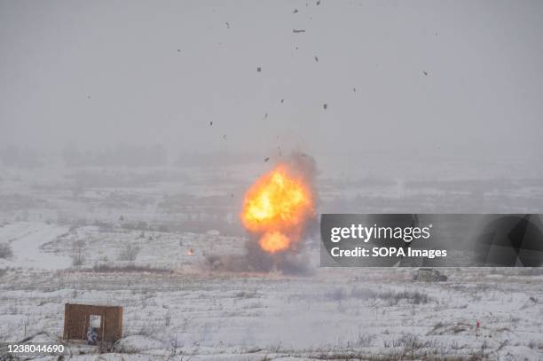592 Military Tank Explosion Stock Photos, High-Res Pictures, and Images ...