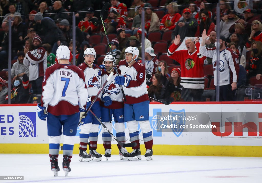 NHL: JAN 28 Avalanche at Blackhawks