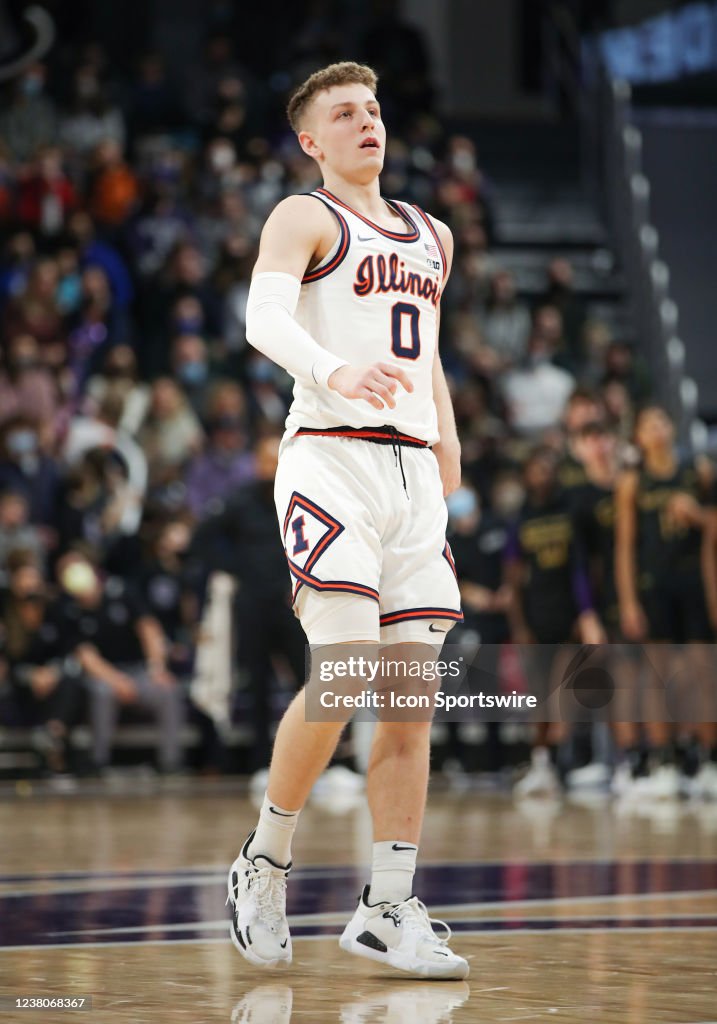 COLLEGE BASKETBALL: JAN 29 Illinois at Northwestern